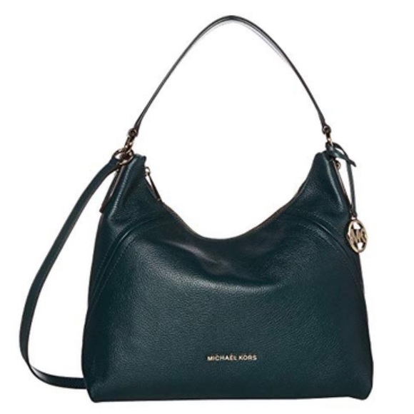 Michael Kors Bags Michael Kors Aria Pebble Leather Shoulder Bag